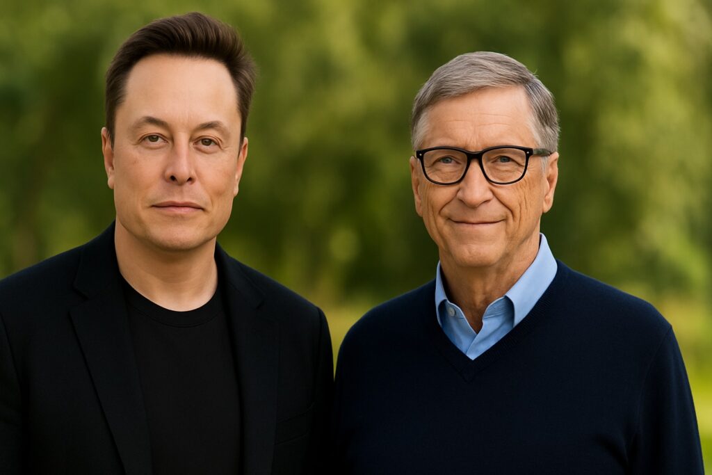 Elon Musk vs Bill Gates