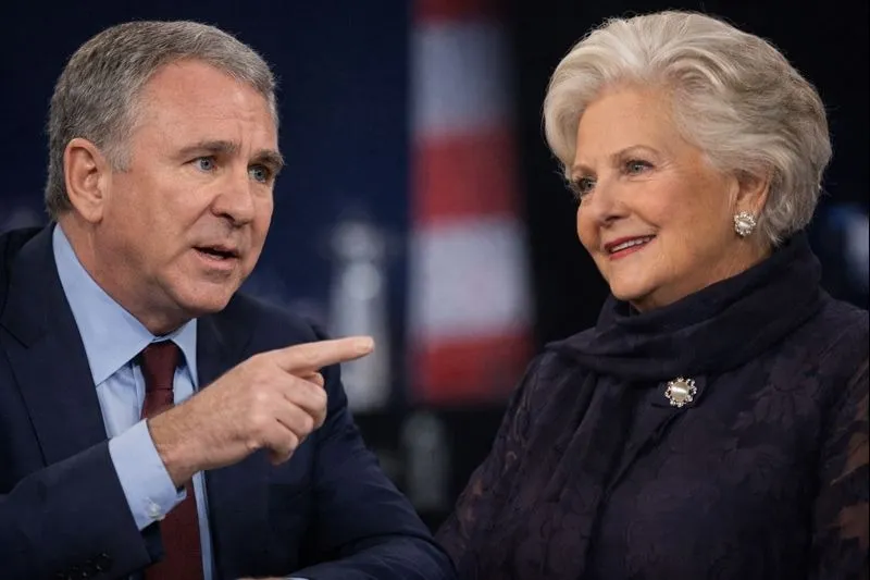 Ken Griffin and Jacqueline Mars