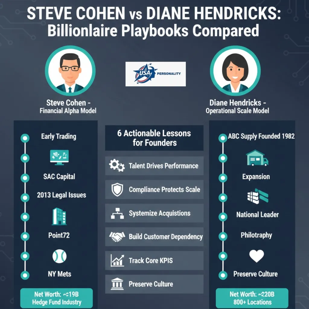 Steve Cohen vs Diane Hendricks